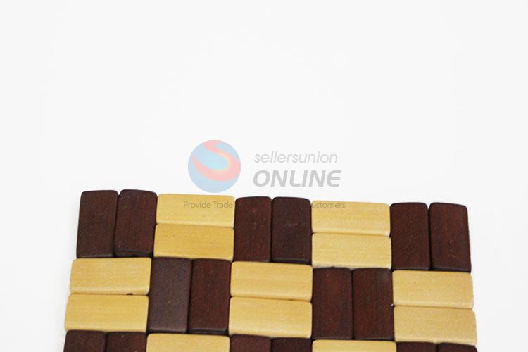 Best High Sales Cute Square Shaped Bamboo Placemat