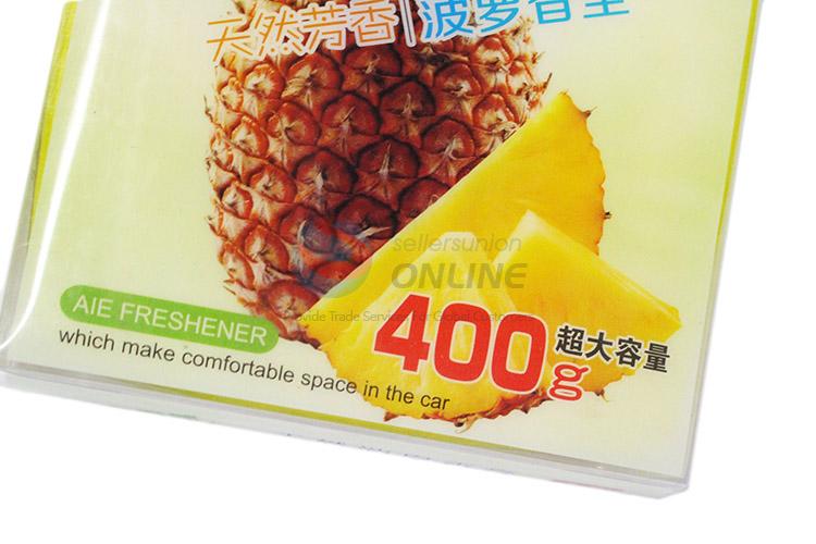 Factory promotional car air freshener pineapple flavor