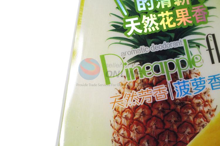 Factory promotional car air freshener pineapple flavor