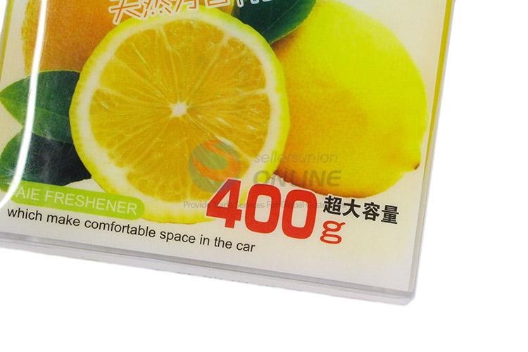 Cheap wholesale car air freshener lemon flavor