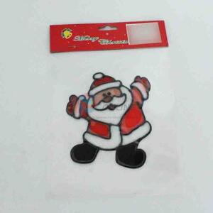 Made In China Santa Claus PVC Sticker for Christmas