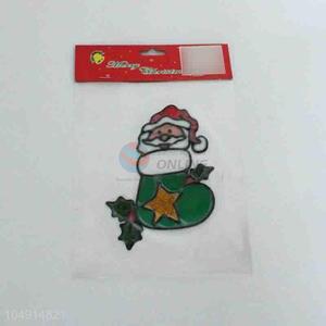 China Hot Sale Santa Claus PVC Sticker for Christmas