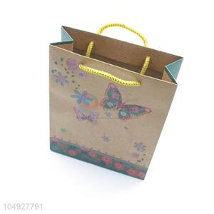 Cute Design Butterfly Printing Paper Gift Bag