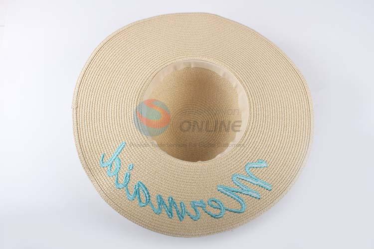 Factory OEM women paper panama straw hat