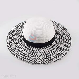 Wholesale premium quality women paper panama straw hat