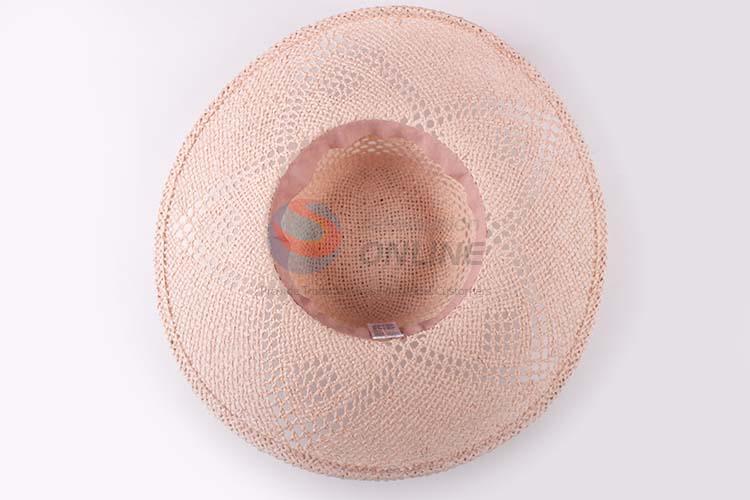 Wholesale new style straw hat panama summer beach hat for women