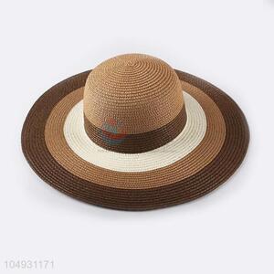 Latest design women paper panama straw hat