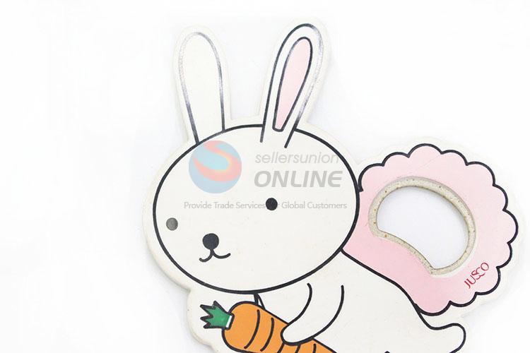 Cute Cartoon Rabbit Shpaed Bottle Opener Stainless Steel Beer Wine Bottle Opener