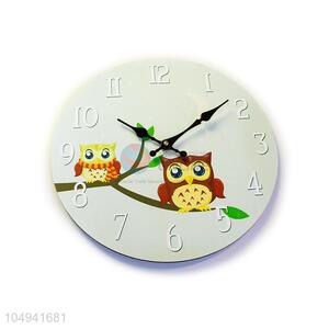 Best selling round printed wall clock for home decor