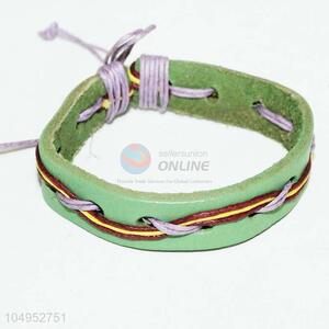 Vintage Fashion Green PU Bracelet