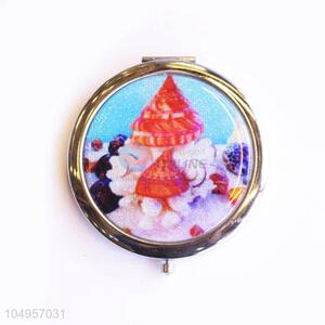Cheap and High Quality Makeup Mirror Double Sided Foldabel Round Handheld <em>Cosmetic</em> <em>Mirrors</em>