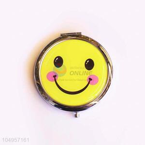 Cheap Promotional Emoji Portable Make-Up Double Sided Folding Handheld <em>Mirrors</em>