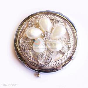 Made In China Wholesale Makeup Mirror Double Sided Foldabel Round Handheld <em>Cosmetic</em> <em>Mirrors</em>