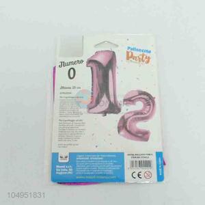 Good low price hot sales number 8 shape balloon