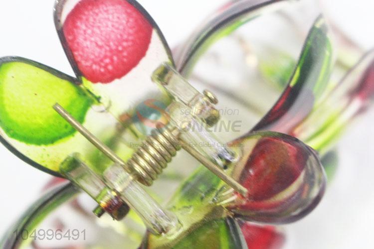 Bottom Prices Dotted Plastic Hair Claws Hairgrips
