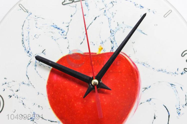 Bottom Prices Round Shaped Decorative Glasss Wall Clock
