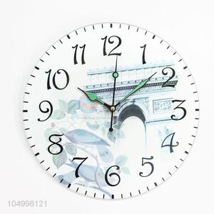 Factory Excellent Reusable Round Shaped Glass <em>Wall</em> <em>Clocks</em> for Home Clock