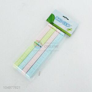 Simple 6pcs blue/pink/green sealing clip set