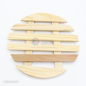 Wholesale Unique Design Round Shaped Bamboo Heat Pad