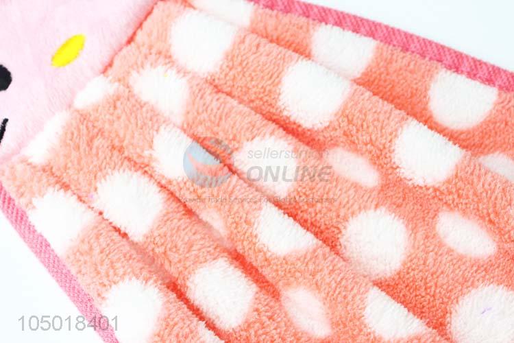 New Arrival Coral Velvet Absorbent Cloth Dishcloths Kitchen Accessories