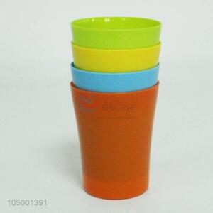 Wholesale Cheap 4PCS Colorful Plastic Cups