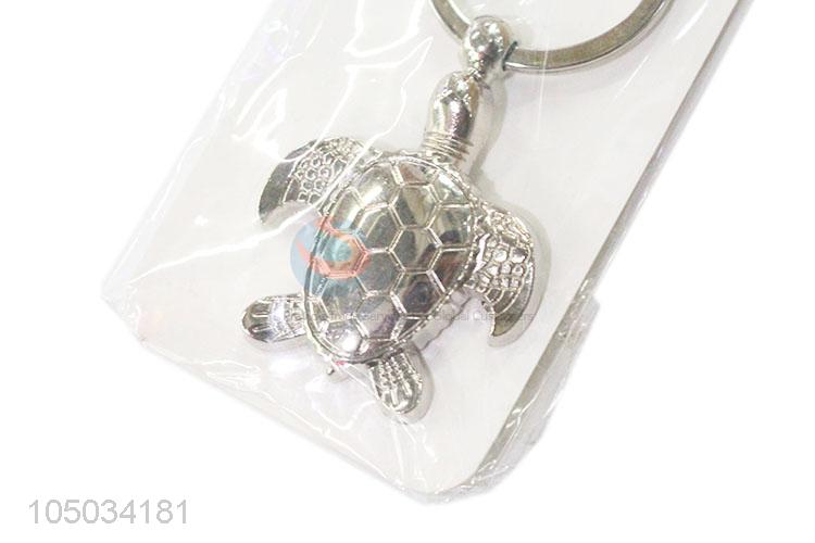 Wholesale Zinc Alloy Tortoise Shaped Key Chain Portable Key Ring