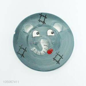 Cartoon Elephant Pattern Ceramic Plate