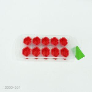 Red Color Plastic Ice Cube Tray