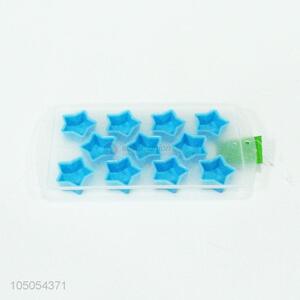 Blue Color Star Shaped Ice Cube Tray
