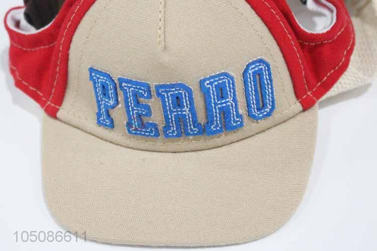Cheap wholesale pet accessories dog baseball hat