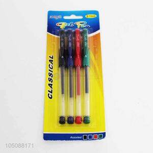 Low price wholesale 4pcs colorful gel ink pen