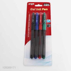 4Pcs/Set Black Color Gel Ink Pen