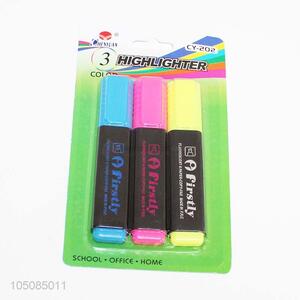 3pc/Set Colorful Plastic Highlighter for Kids