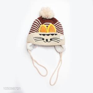 New Useful Lovely Cat Baby Toddler Winter Warm Hat Cap