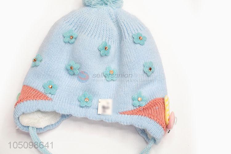 Best Popular Knitted Children Beanie Babies Hats Winte Cute Caps