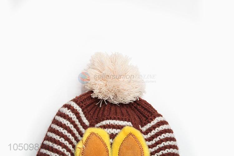 New Useful Lovely Cat Baby Toddler Winter Warm Hat Cap