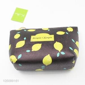 Popular Top Quality Cute Lemon Design Travel Waterproof Bag Storage Bag