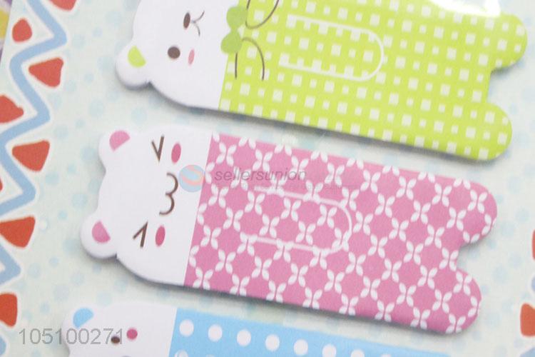 Top Selling Durable Lovely Cartoon Shaped Sticky Notes for Kids