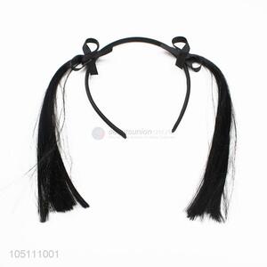 Best Low Price Head Wear Girls Hair Band Accessories with Black Braid