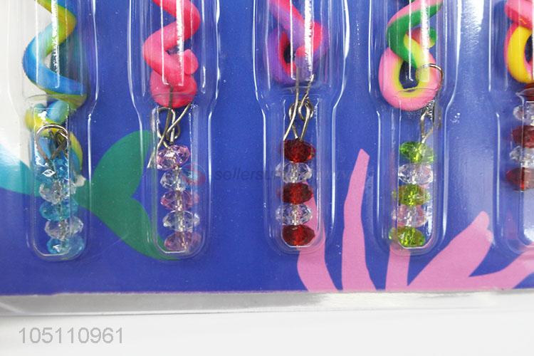 6Pcs/1 Set Girls Children Colorful Lovely Hair Accessories