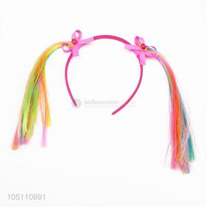 Fashion Head Wear Girls Hair Band Accessories with Colorful Braid