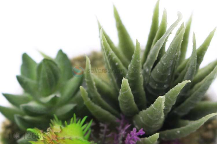 Pretty Cute Artificial Flowers Bonsai Flowerpot Wedding Home Decorative