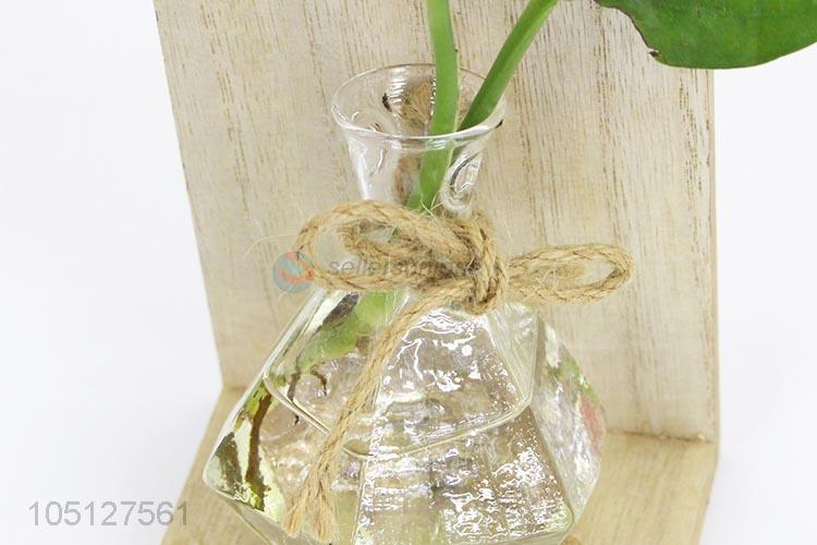 Vintage Style Home Decor Vase Wedding Decorative Hydroponic Glass Vase