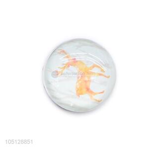Wholesale Unique Design Decoration for Home Elk Pattern Crystal Glass Fridge Magnet