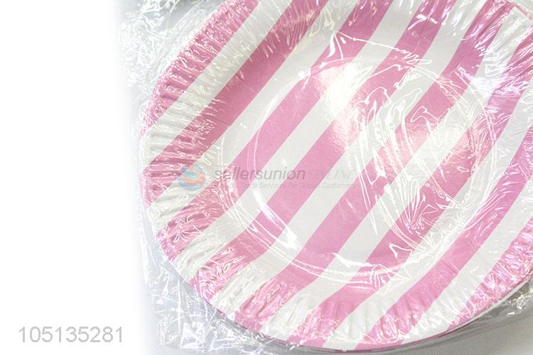 Top Selling 10pcs 7inch Children Happy Birthday Paper Plate for Cake