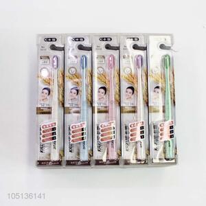 Customized cheap plastic adult toothbrush for home use