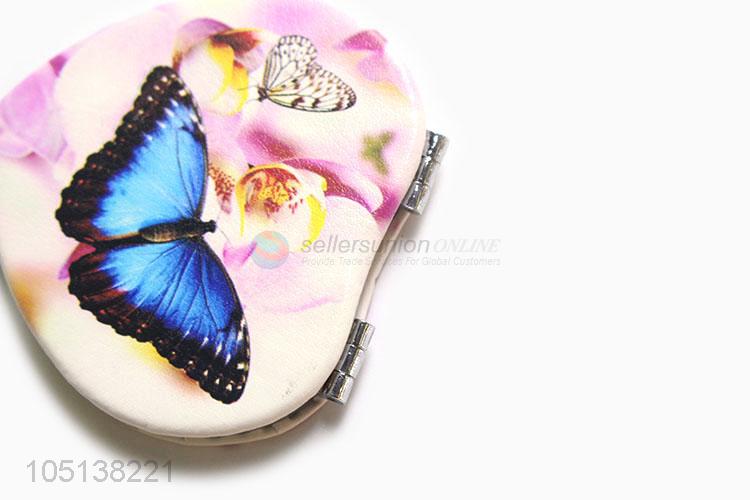 Factory wholesale foldable pocket makeup mirror