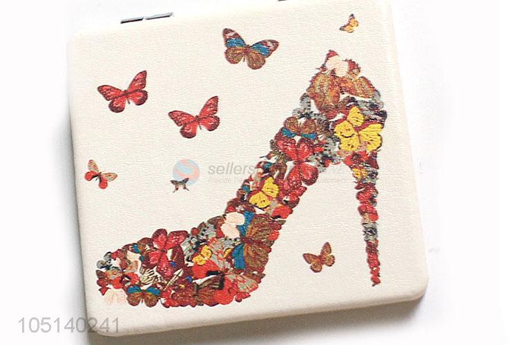Factory Sale Portable Folding Mirror Mini Compact Mirror