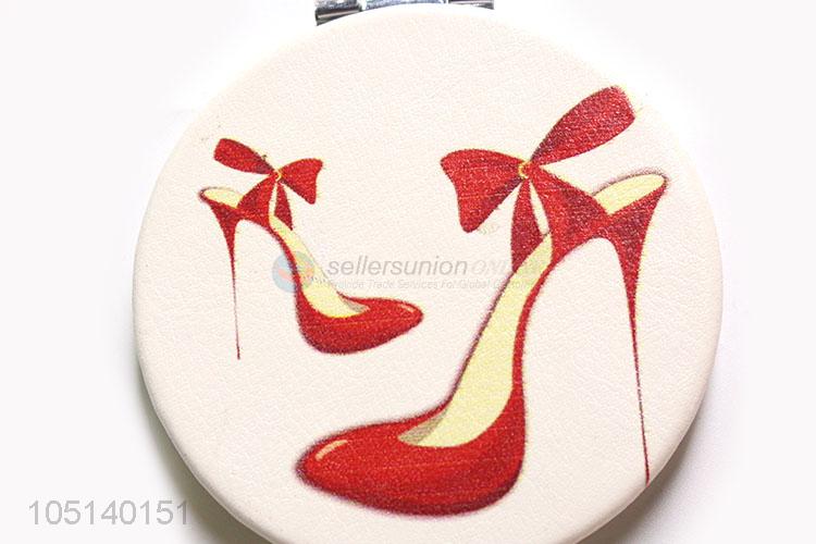 Excellent Quality Portable Make-up Double Sided Folding Handheld Mirrors
