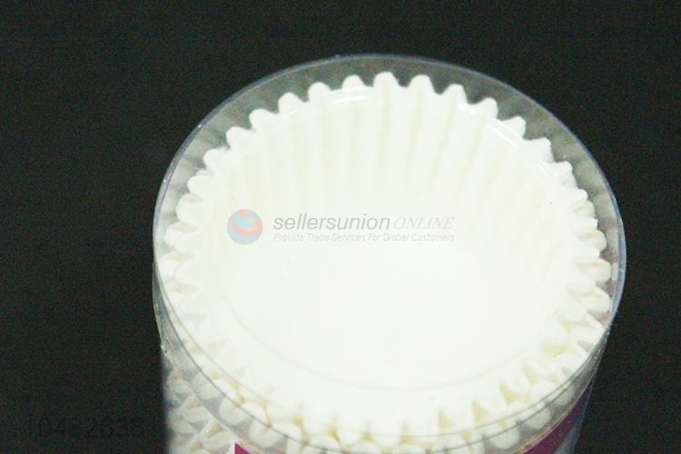 150PC PAPER CAKE MOLD 8CM ONLY WHITE COLOR